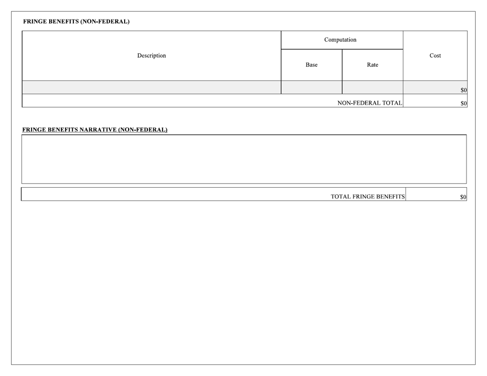 Budget Detail Worksheet, Page 5