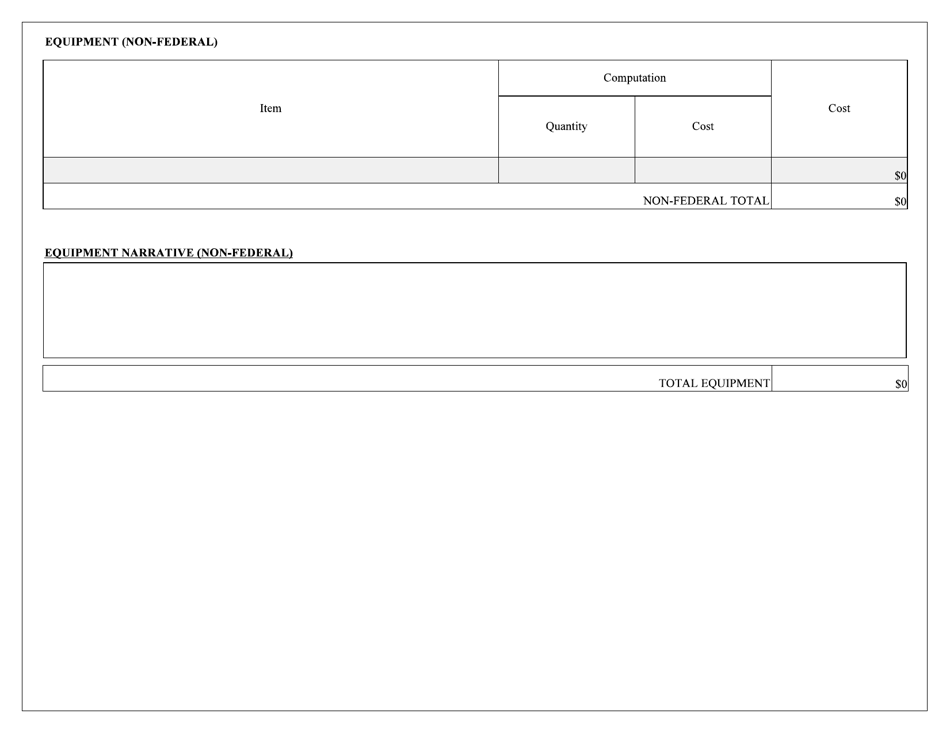 Budget Detail Worksheet, Page 9