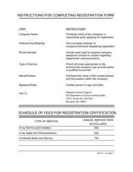 Form RCP-8 Assembler Registration - North Dakota, Page 2