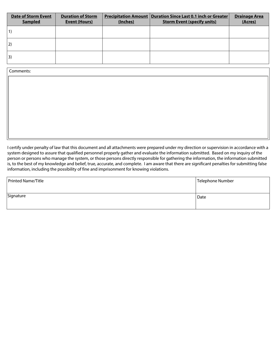 Form SFN19148 Discharge Monitoring Report - North Dakota, Page 2