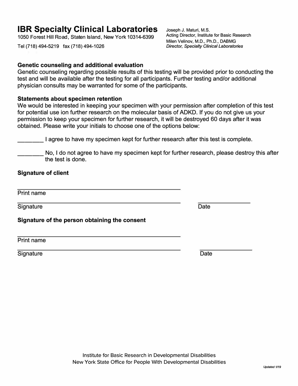 Molecular Testing for Kufs Disease - New York, Page 3