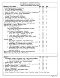 Quality Control Inspection Form - New York, Page 2