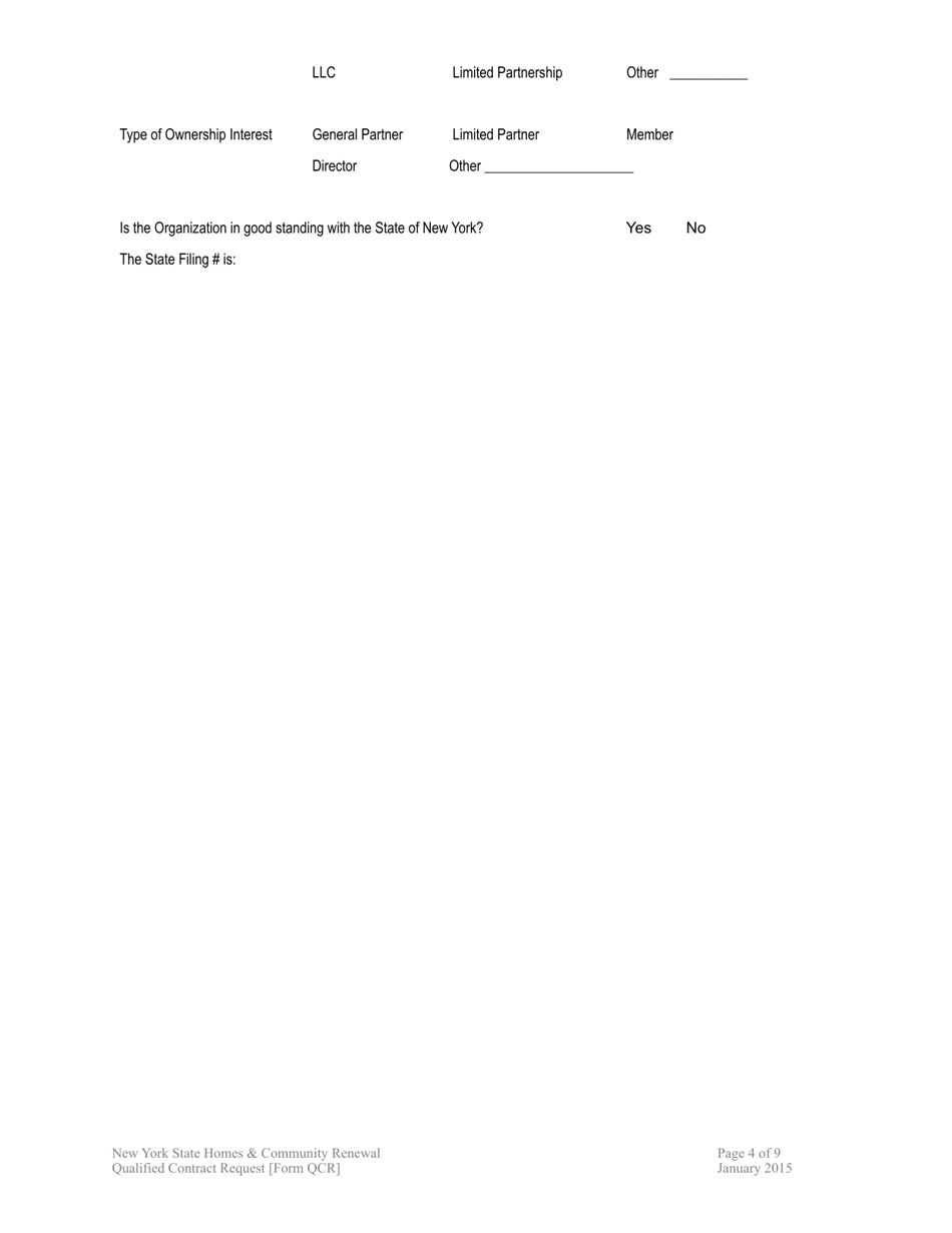 Form QCR Qualified Contract Request - New York, Page 4