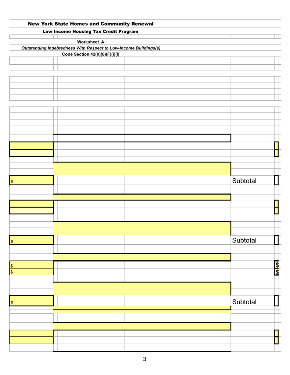Qualified Contract Worksheets - New York, Page 6