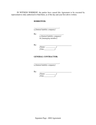 Equal Employment Opportunity Agreement - New York, Page 5
