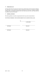Form HM-78 Agreement of Lease, Limited Profit Rental - New York, Page 10