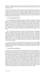 Form HM-78 Agreement of Lease, Limited Profit Rental - New York, Page 2