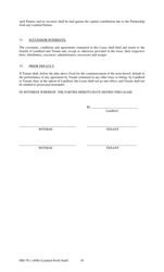 Form HM-78.1 Agreement of Lease, Limited Profit Staff - New York, Page 10