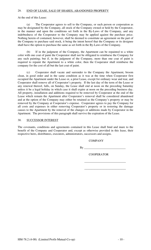 Form HM-78.2 Agreement of Lease, Limited Profit Mutual Co-op - New York, Page 10