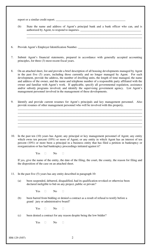 Form HM-129 Statement of Qualifications for Management Firm Seeking Owner/Agent Agreement - New York, Page 2