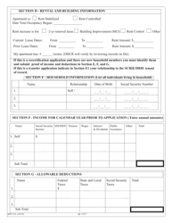 Form RTP-13A Application for Senior Citizen or Disability Rent Increase Exemption - New York, Page 2