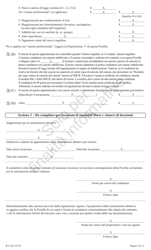Form RA-LR1 New York City Lease Rider for Rent Stabilized Tenants - New York (Italian), Page 4