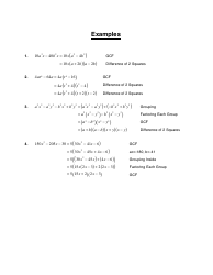 Factoring Flowchart Template, Page 2
