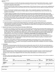 Form SFN60433 Agreement for Electronic Online Access to North Dakota Criminal Justice Information Sharing (Nd Cjis) Portal - North Dakota, Page 2