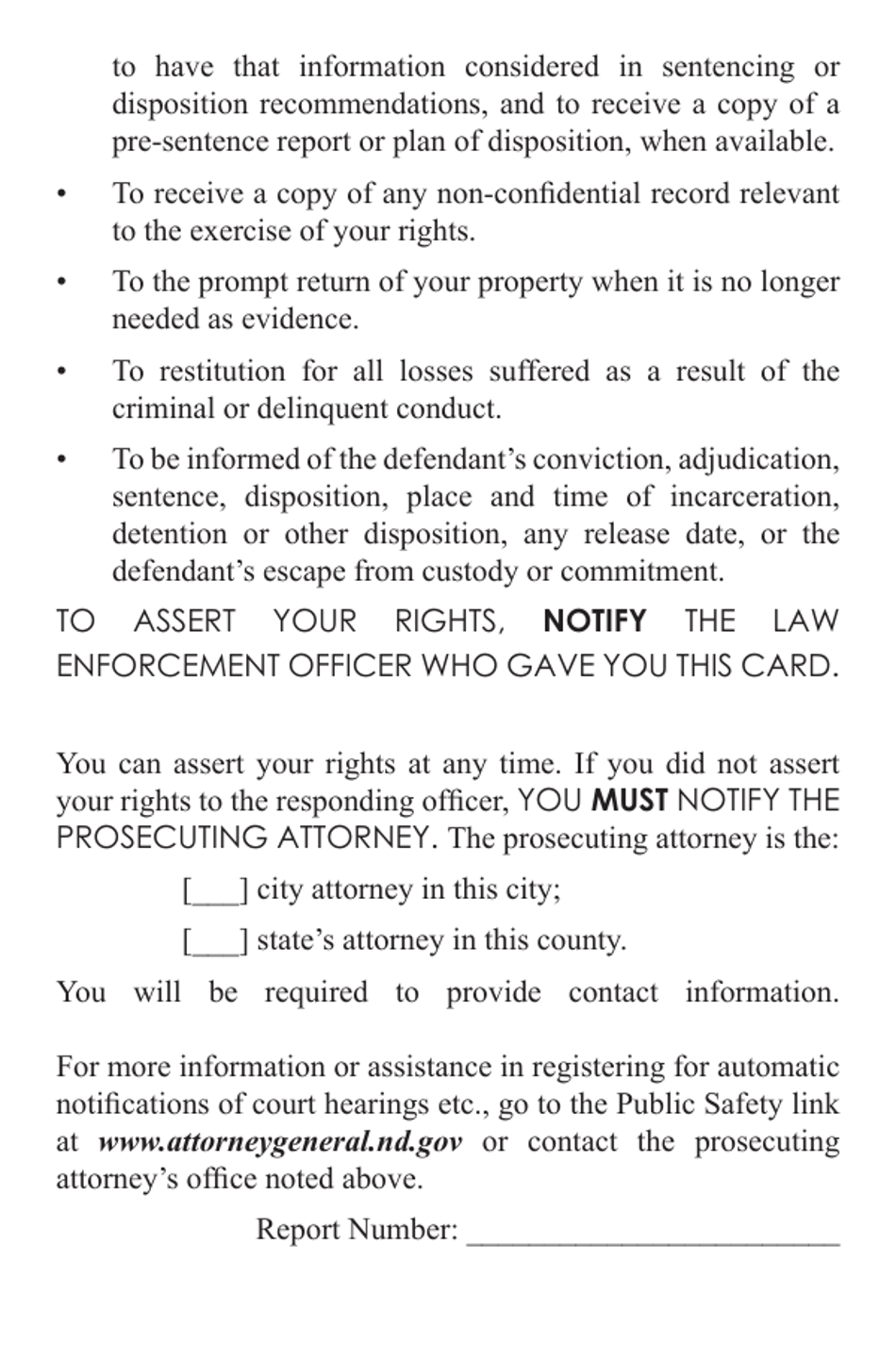 Marsys Card (Postcard) - North Dakota, Page 2