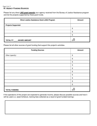 Jag and Lottery Grant Application - North Dakota, Page 12