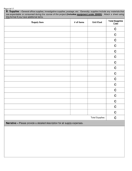 Jag and Lottery Grant Application - North Dakota, Page 4