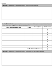 Jag and Lottery Grant Application - North Dakota, Page 6