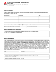 Form SFN59347 Application for Indigent Defense Services Civil Cases - North Dakota, Page 4