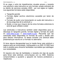 Instrucciones para Formulario LDSS-2921 Solicitud De Ciertos Subsidios Y Servicios Del Estado De Nueva York - New York (Spanish), Page 2