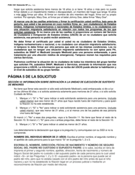 Instrucciones para Formulario LDSS-2921 Solicitud De Ciertos Subsidios Y Servicios Del Estado De Nueva York - New York (Spanish), Page 9