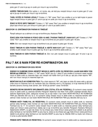 Instructions for Form LDSS-3174 New York State Recertification Form for Certain Benefits and Services - New York (Haitian Creole), Page 10