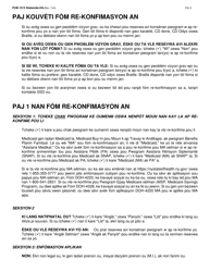 Instructions for Form LDSS-3174 New York State Recertification Form for Certain Benefits and Services - New York (Haitian Creole), Page 4