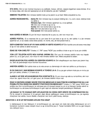 Instructions for Form LDSS-3174 New York State Recertification Form for Certain Benefits and Services - New York (Haitian Creole), Page 5