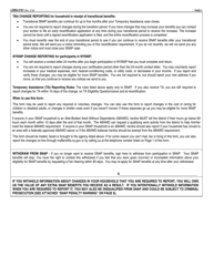 Form LDSS-3151 Supplemental Nutrition Assistance Program (Snap) Change Report Form - New York, Page 3