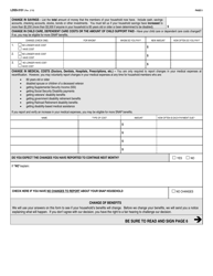 Form LDSS-3151 Supplemental Nutrition Assistance Program (Snap) Change Report Form - New York, Page 5