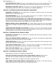 Instructions for Form LDSS-2921 New York State Application for Certain Benefits and Services - New York (Haitian Creole), Page 10