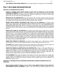 Instructions for Form LDSS-2921 New York State Application for Certain Benefits and Services - New York (Haitian Creole), Page 11
