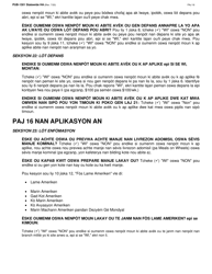 Instructions for Form LDSS-2921 New York State Application for Certain Benefits and Services - New York (Haitian Creole), Page 17