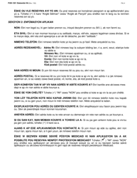 Instructions for Form LDSS-2921 New York State Application for Certain Benefits and Services - New York (Haitian Creole), Page 5