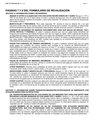 Instrucciones para Formulario LDSS-3174 Formulario De Revalidacion Para Ciertos Subsidiosy Servicios Del Estado De Nueva York - New York (Spanish), Page 10