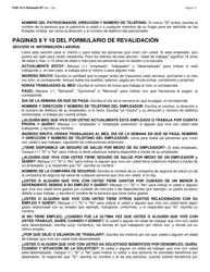 Instrucciones para Formulario LDSS-3174 Formulario De Revalidacion Para Ciertos Subsidiosy Servicios Del Estado De Nueva York - New York (Spanish), Page 11