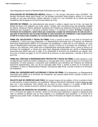Instrucciones para Formulario LDSS-3174 Formulario De Revalidacion Para Ciertos Subsidiosy Servicios Del Estado De Nueva York - New York (Spanish), Page 17
