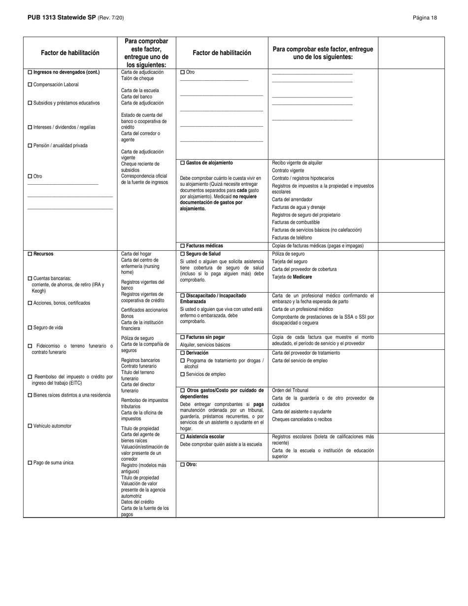 Instrucciones para Formulario LDSS-3174 Formulario De Revalidacion Para Ciertos Subsidiosy Servicios Del Estado De Nueva York - New York (Spanish), Page 19
