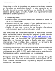 Instrucciones para Formulario LDSS-3174 Formulario De Revalidacion Para Ciertos Subsidiosy Servicios Del Estado De Nueva York - New York (Spanish), Page 2
