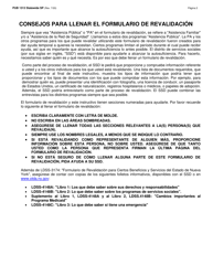 Instrucciones para Formulario LDSS-3174 Formulario De Revalidacion Para Ciertos Subsidiosy Servicios Del Estado De Nueva York - New York (Spanish), Page 3
