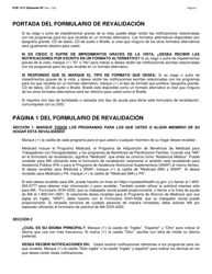 Instrucciones para Formulario LDSS-3174 Formulario De Revalidacion Para Ciertos Subsidiosy Servicios Del Estado De Nueva York - New York (Spanish), Page 4