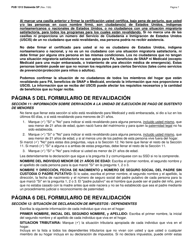 Instrucciones para Formulario LDSS-3174 Formulario De Revalidacion Para Ciertos Subsidiosy Servicios Del Estado De Nueva York - New York (Spanish), Page 8