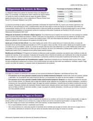 Formulario LDSS-5143 Solicitud De Servicios De Sustento De Menores - New York (Spanish), Page 5