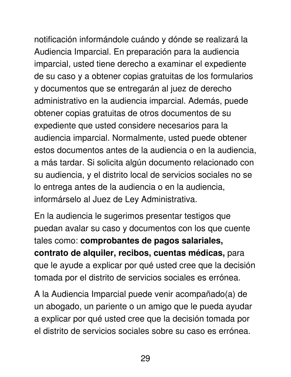 Instrucciones para Formulario LDSS-4826 LP Programa De Asistencia Nutricional Suplementaria (Snap) Solicitud / Revalidacion - New York (Spanish), Page 29