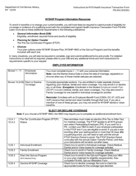 Form PS-404 Health Insurance Transaction Form for NYS &amp; Pe Employees - New York, Page 3