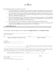 Form REC1.38 Application for Registration of Time Share Project - North Carolina, Page 14