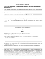 Form REC1.38 Application for Registration of Time Share Project - North Carolina, Page 4