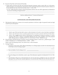 Form REC1.38 Application for Registration of Time Share Project - North Carolina, Page 7
