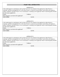 Real Estate Broker Application Form - New Hampshire, Page 4