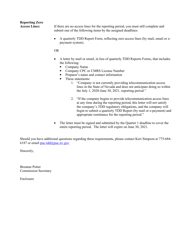 Tdd Surcharge for Assistance to Persons With Impaired Speech or Hearing Report Form - Nevada, Page 2